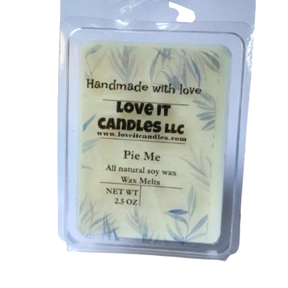 Soy Wax Melts Signature Scent Pie Me Scent Heart Shape 2.5oz - Picture 2 of 5